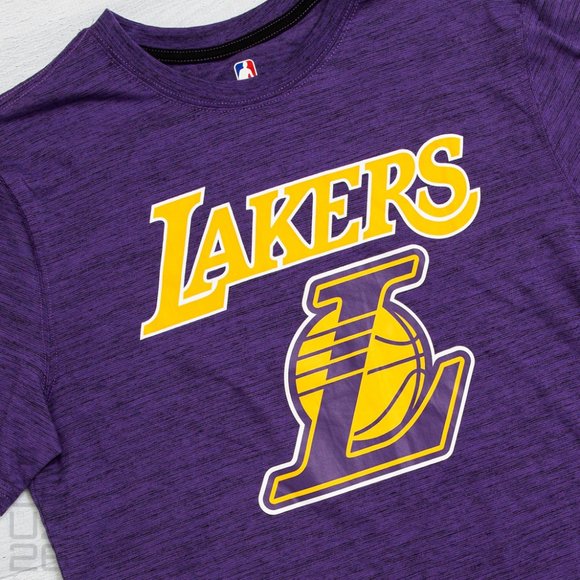 NBA Lakers Logo Shirt - Purple & Yellow - Picture 2 of 8